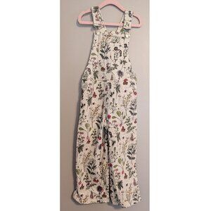 Monoprix kids 99% cotton garden overalls - size 5-6T
